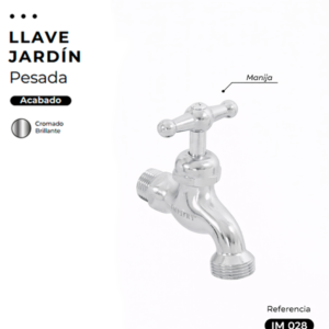 LLAVE JARDÍN PESADA