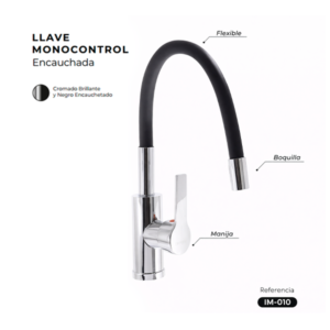 LLAVE MONOCONTROL ENCAUCHADA