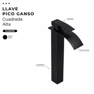 LLAVE PICO GANSO CUADRADA ALTA